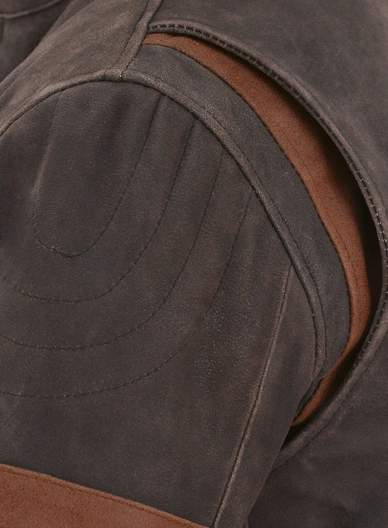 X-Men Origins Wolverine Leather Jacket - Men's Distressed Brown Genuine Leather Logan Replica - Custom Fit