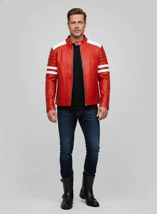 Fight Club Leather Jacket